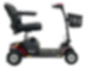 Small Mobility Scooter, in red