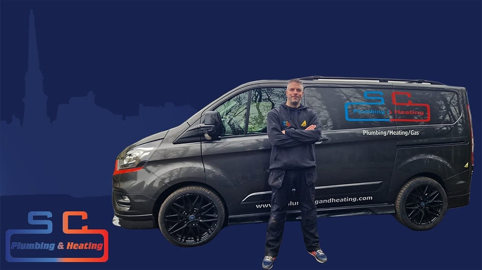 SC Plumbing and heating van