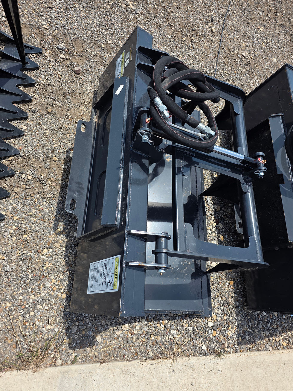 wolverine mini skid steer stump grapple