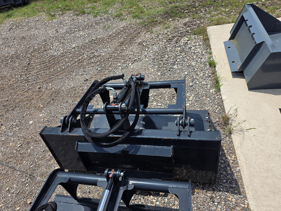 back view of grapple