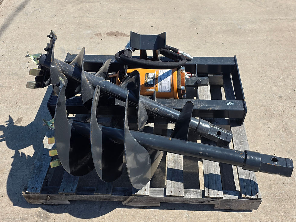 wolverine auger with 2 bits