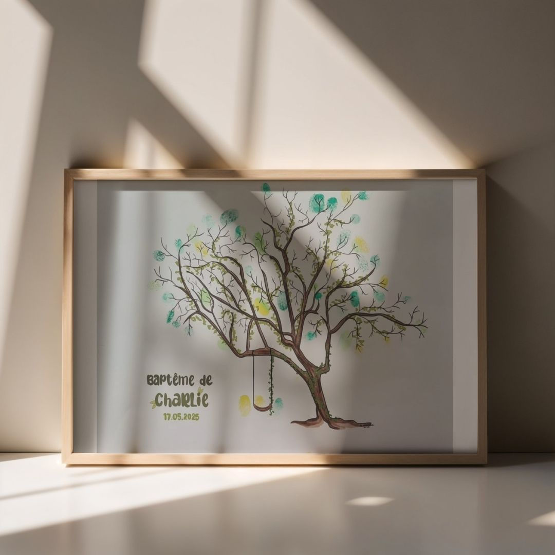 Arbre à empreintes personnalisable