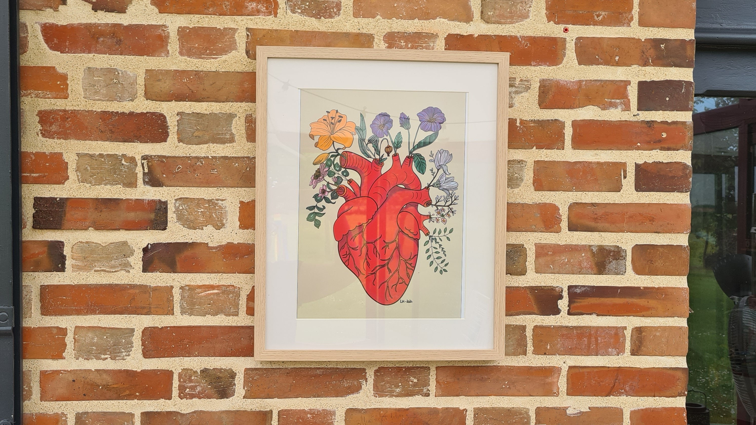 Affiche "Forget me not" - version illustration - Tirage limité