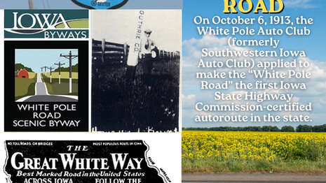 White Pole Road: Iowa Time Machine October 6, 1913