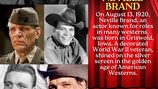 Actor Neville Brand: Iowa Time Machine August 13, 1920