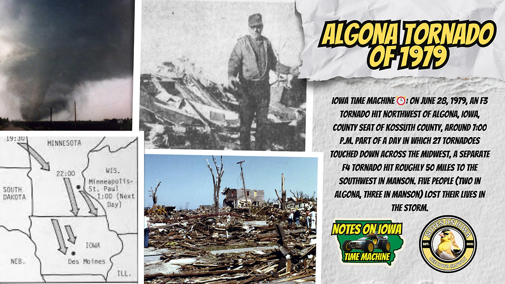 Algona Tornado of 1979: Iowa Time Machine June 29, 1979
