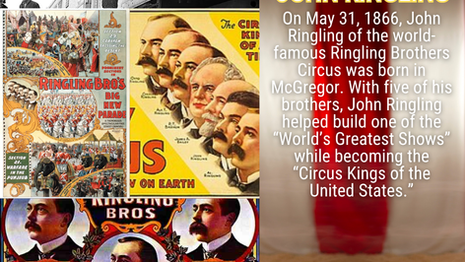 John Ringling: Iowa Time Machine May 31, 1866