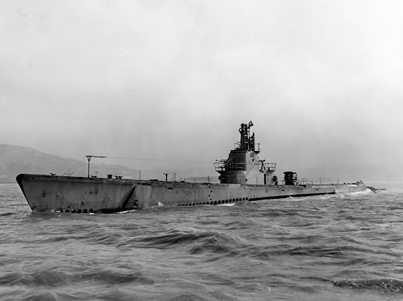 1960s USN海軍原子力潜水艦USS エナメル七宝製BARB SSN-596 USS Barb (SSN 596)
