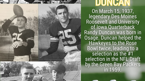 Hawkeye Randy Duncan: Iowa Time Machine March 15, 1937