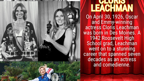 Cloris Leachman: Iowa Time Machine April 30, 1926