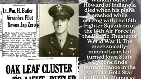 Butler Gives All: Iowa Time Machine July 16, 1945