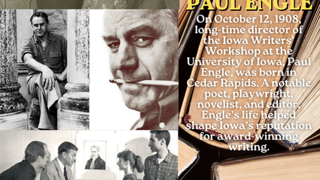 Author Paul Engle: Iowa Time Machine October 12, 1908