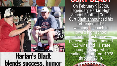 Harlan's Coach Curt Bladt: Iowa Time Machine February 9, 2020