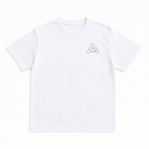 ENFOLD◆RANDOM-FLARE T-SHIRT/38/コットン/WHT/300GS280-1070 ENFOLD(エンフォルド) / RANDOM-FLARE T-SHIRT/38/コットン/WHT