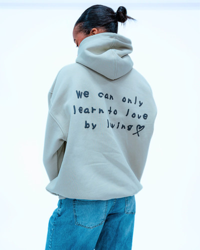 【A Good Bad Influence】新鋭ブランド LOVE HOODIE 送料込 Lover Hoodie | Cozy & Mindful Streetwear in Puff Print by