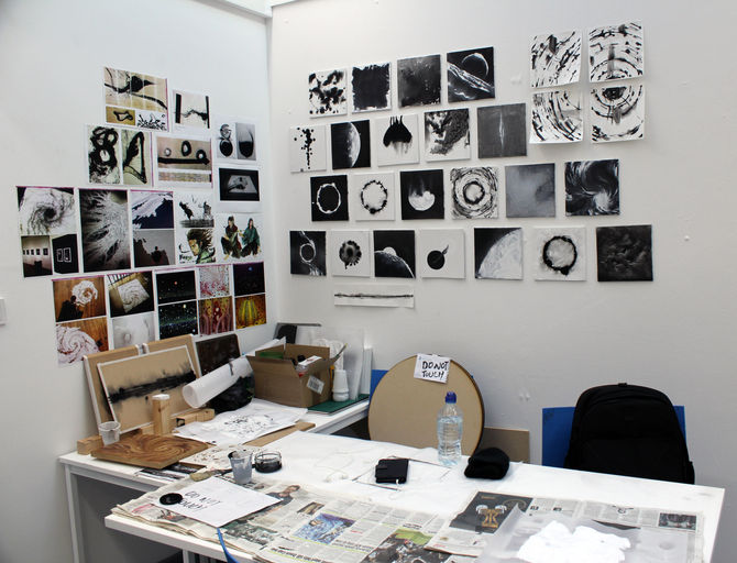 Personal space in studio
