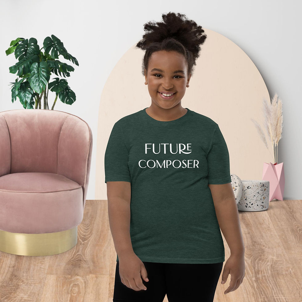 Thumbnail: Youth "Future Composer" Short Sleeve T-Shirt