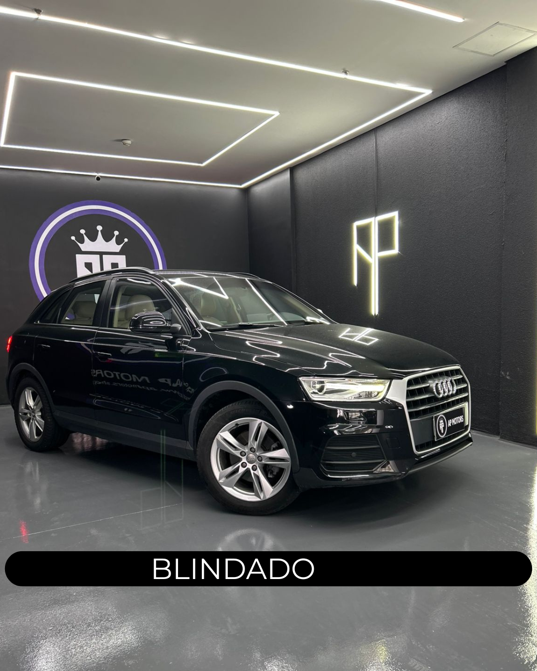 AUDI Q3 1.4 TFSI AMBIENTE GAS 4P S TRONIC 2017 BLINDADO KM 75.425