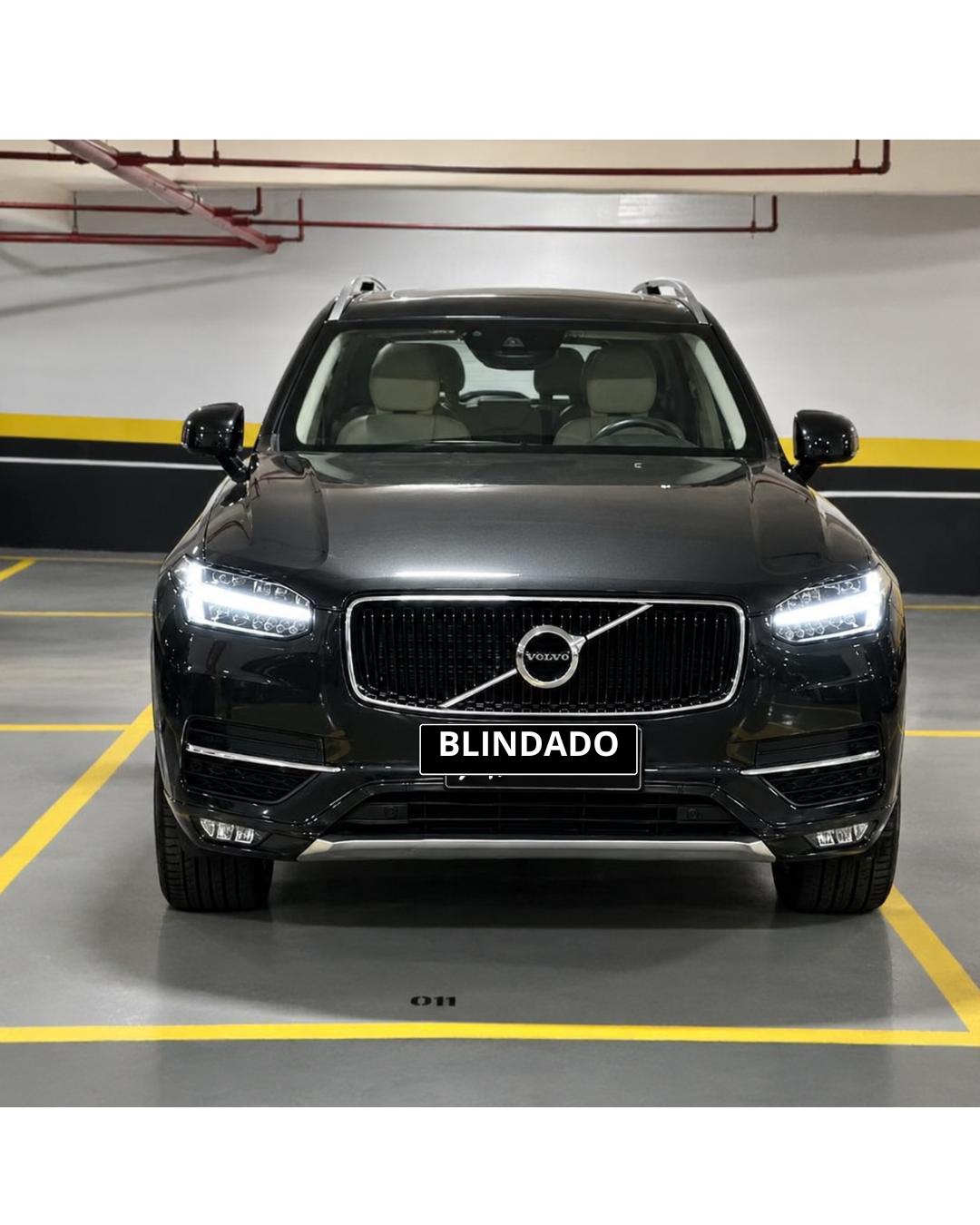VOLVO XC90 2.0 T6 GAS MOMENTUM AWD GEARTRONIC 2016 BLINDADO KM60.000