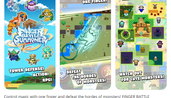 フィンガーバトルサモナー ～フィバサモ～ がGamesKeysで紹介されました