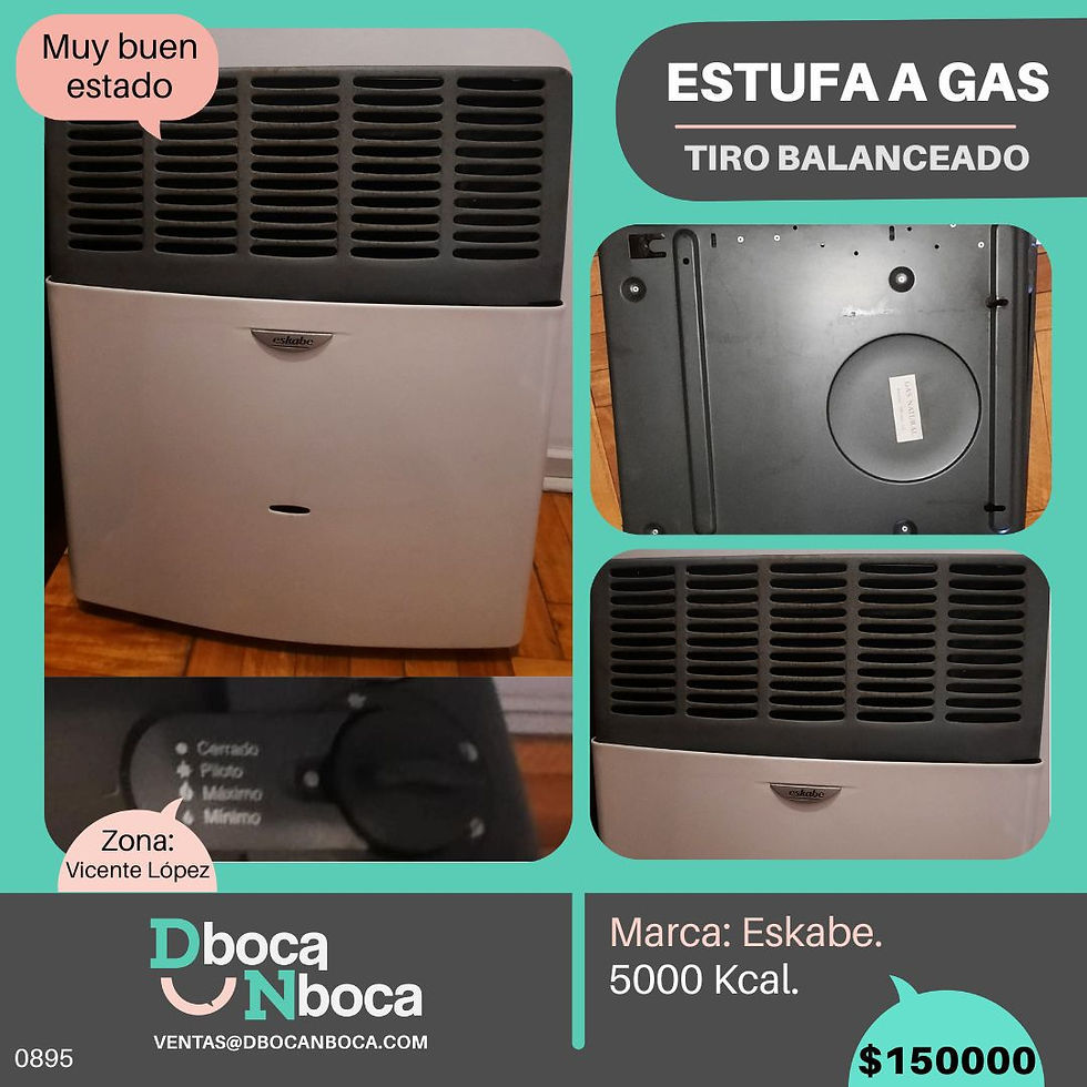 Miniatura: Estufa a gas