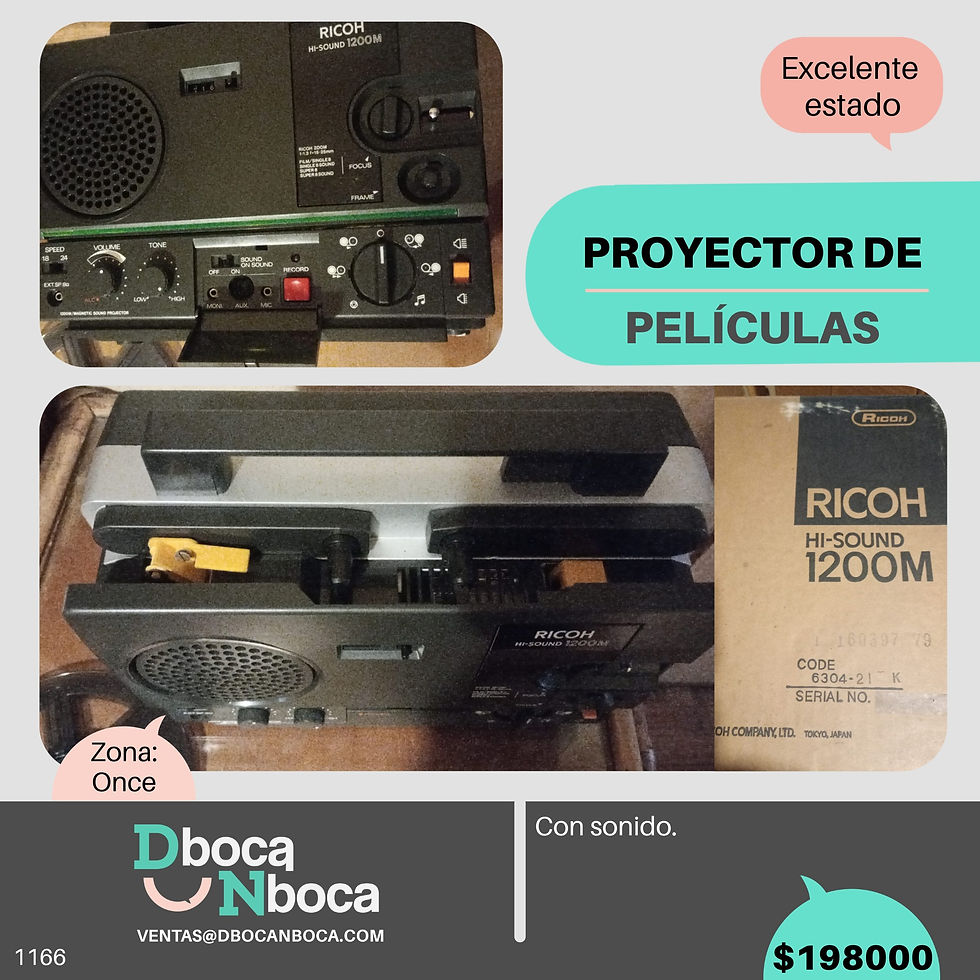 Miniatura: Proyector de películas