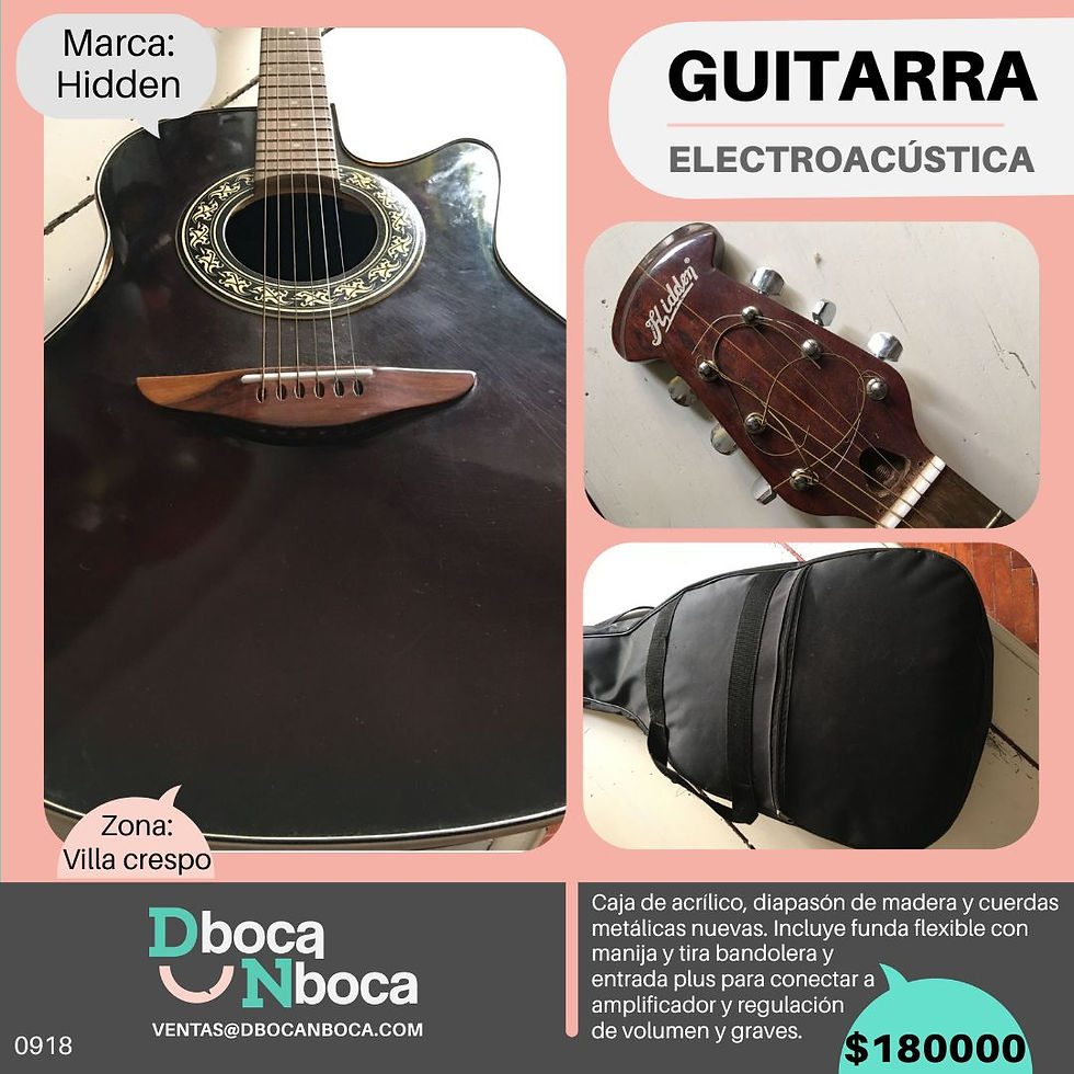 Miniatura: Guitarra electroacústica