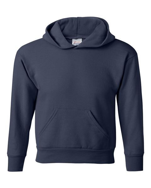 Thumbnail: Hanes P473 Eco-smart Youth Hooded Sweatshirt