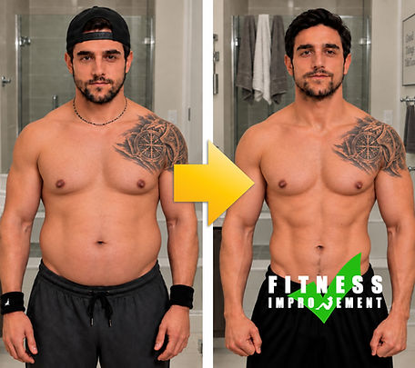 Ramiro's Fat Loss and Fitness Transformation Photo.