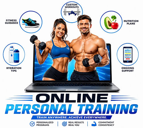 Online Personal Fitness Training Program with our personal trainer Craig Alexander