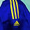 縮圖：ADIDAS QUEST adiJ690 blue with yellow stripes