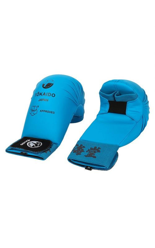 Karate Gloves, TOKAIDO Kanji, WKF BLUE(KM01)