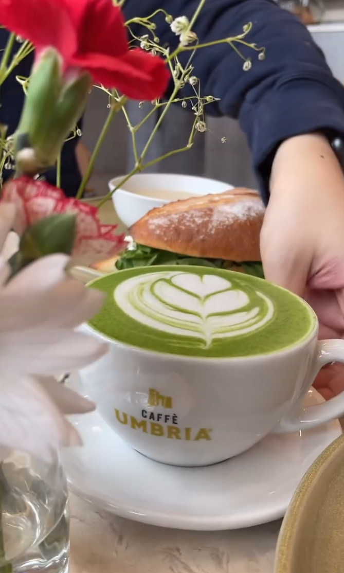 matcha latte