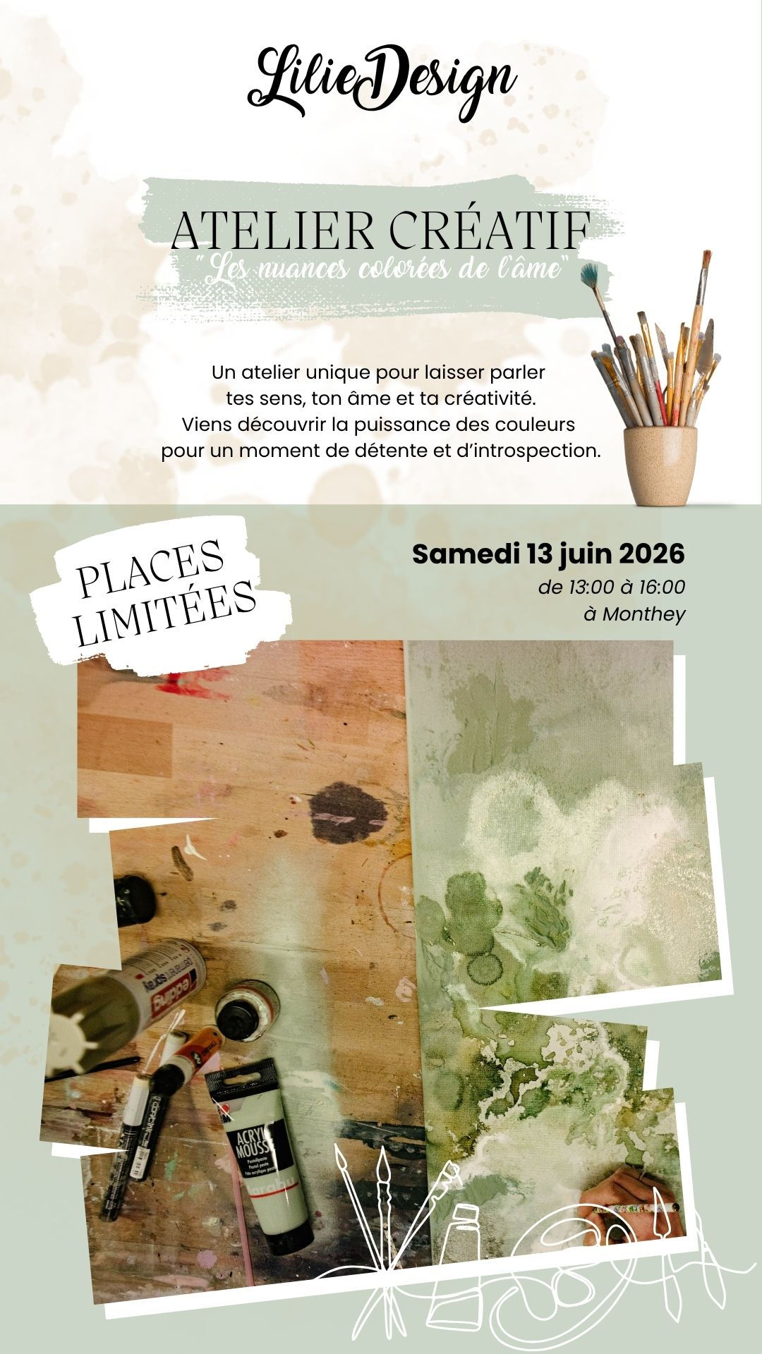 Atelier Créatif "Les Nuances Colorées de l'âme"