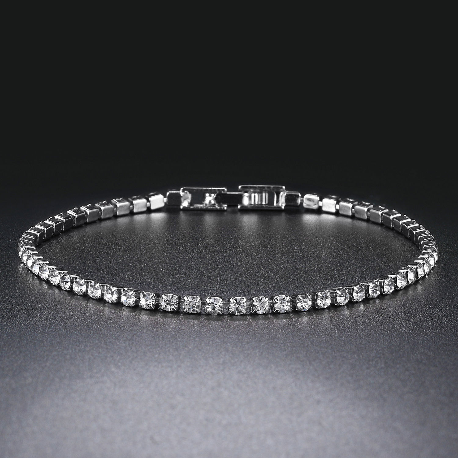 Fashion Multicolor Tennis Bracelet for Women 2.5/3/4/5mm Zirconia Charm Designer