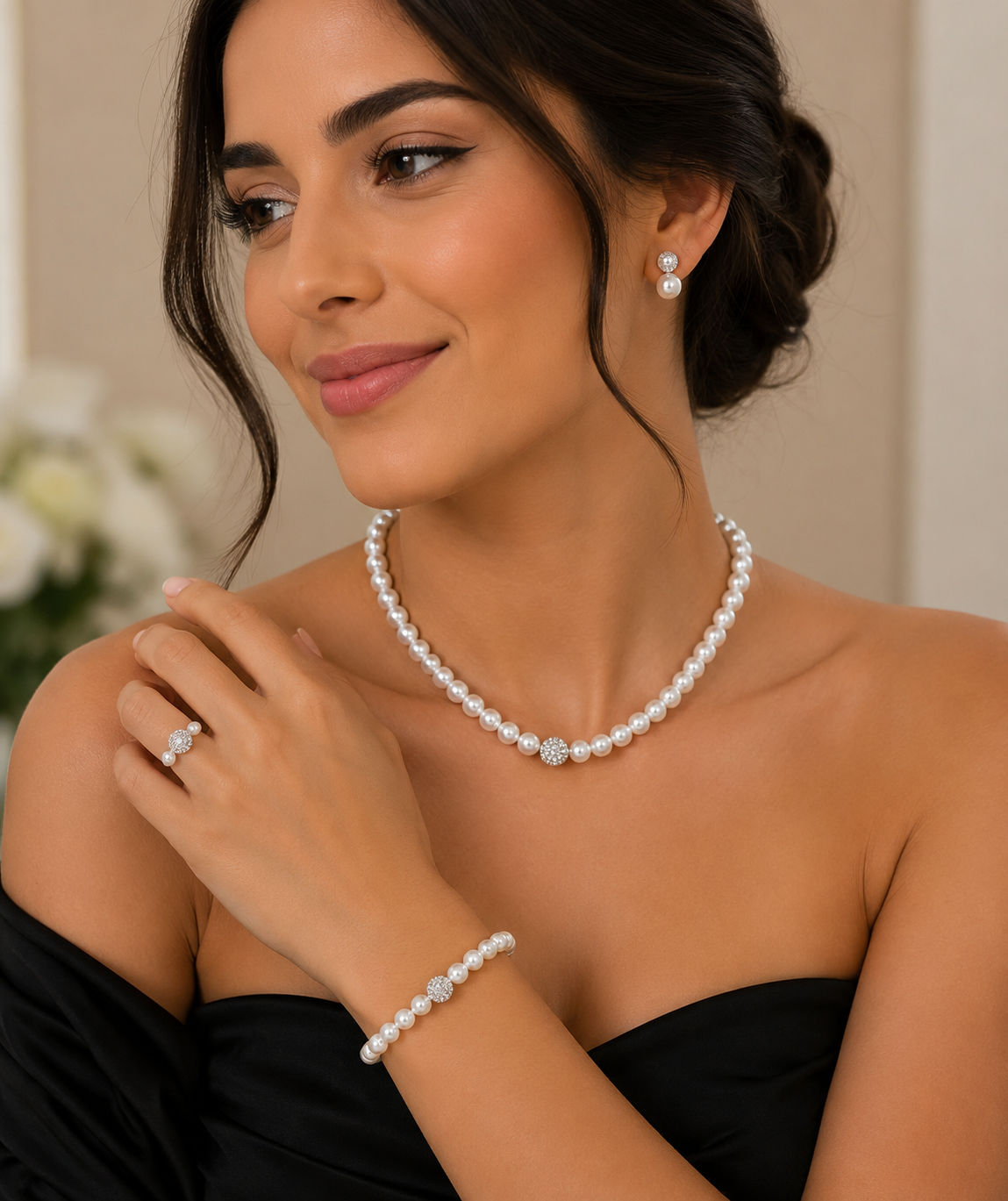 Pearl Elegance Jewelry Set