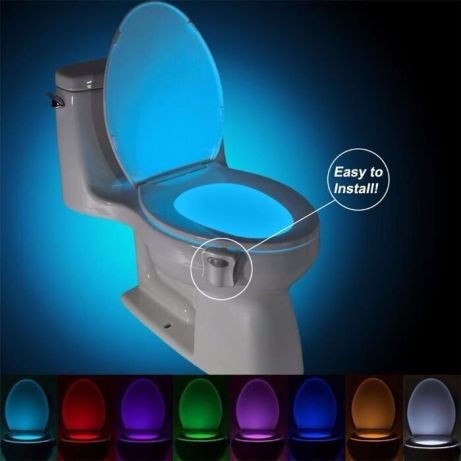 Миниатюра: Подсветка для унитаза Led toiletLight светильник с датчиком движения