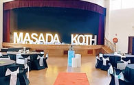 Iconic 120cm Letter Lights "MASADA KOTH"