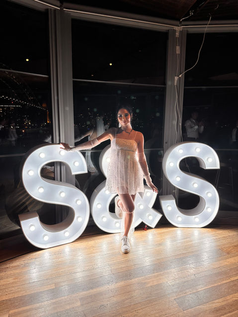 Iconic 120cm "S&S" Letter Lights