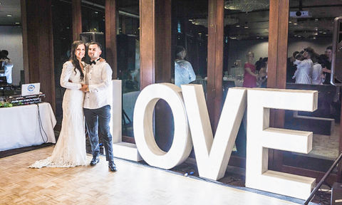 Iconic 120cm "LOVE" Letter Lights