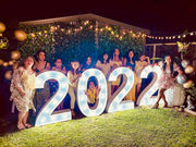 Iconic 120cm Number Lights "2022"