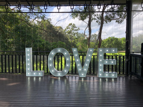 Iconic 120cm "LOVE" Letter Lights