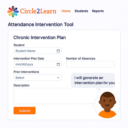 AI Attendance Intervention Plan Builder