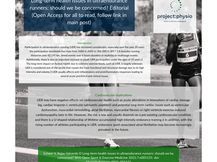 Long-term health issues in ultraendurance runners