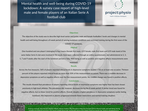 Mental Health and Well-being during COVID-19 Lockdown