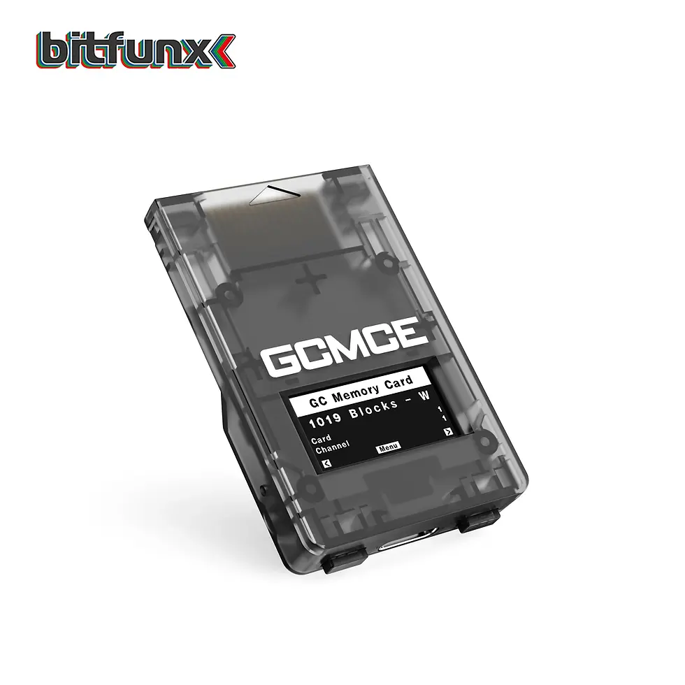Miniatura: Bitfunx GCMCE FlipperMCE Memory Card GameCube Wii (RVL-001) Game Console