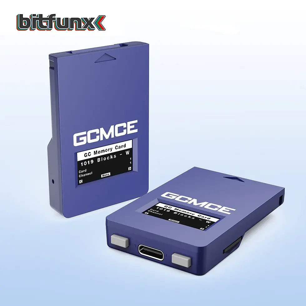 Miniatura: Bitfunx GCMCE FlipperMCE Memory Card GameCube Wii (RVL-001) Game Console