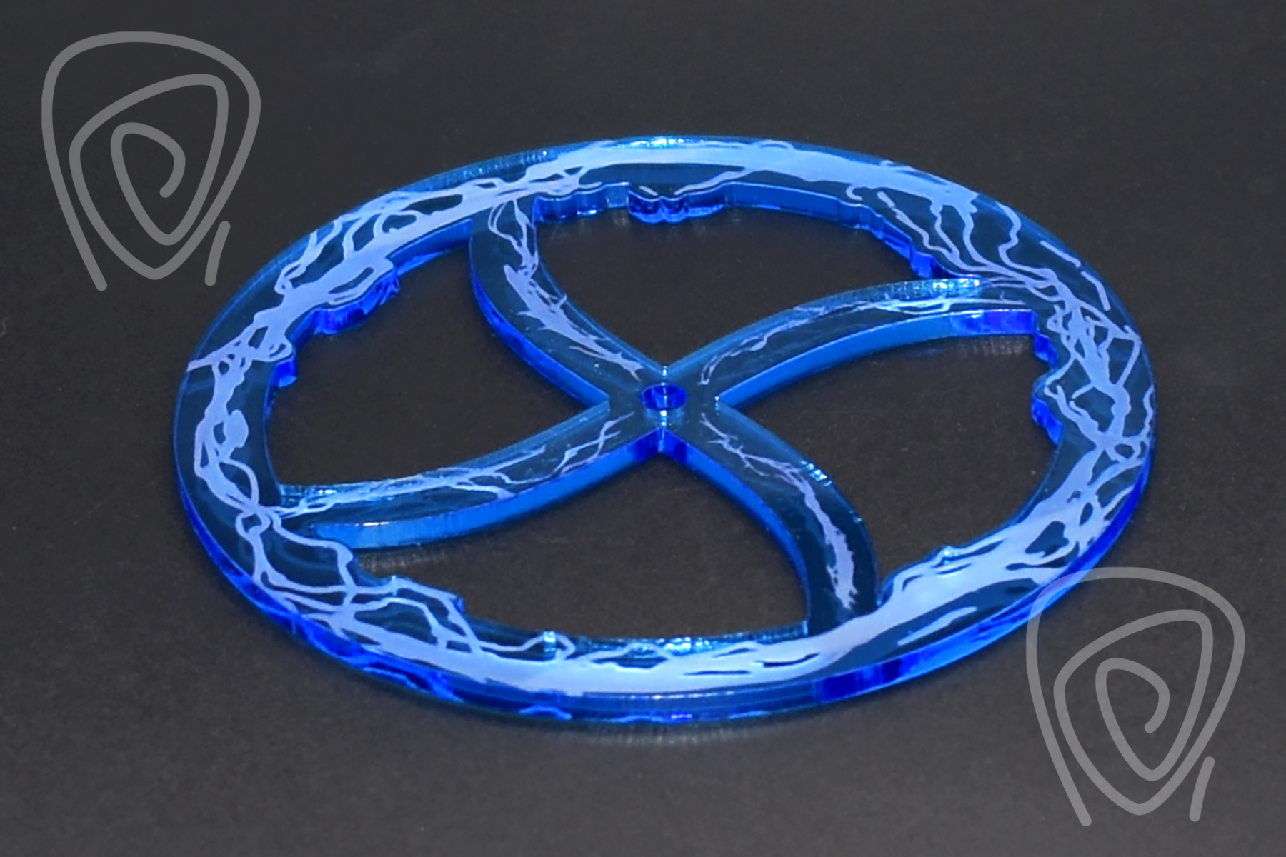 Electric Storm Template Compatible with Batman Miniature Game