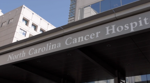 north carolina cancer hospital sign