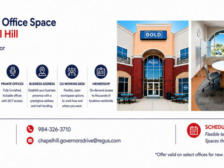 Special Offer on Select Regus Office Spaces Near Governors Club